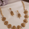 Gold Antique Lakshmi Necklace